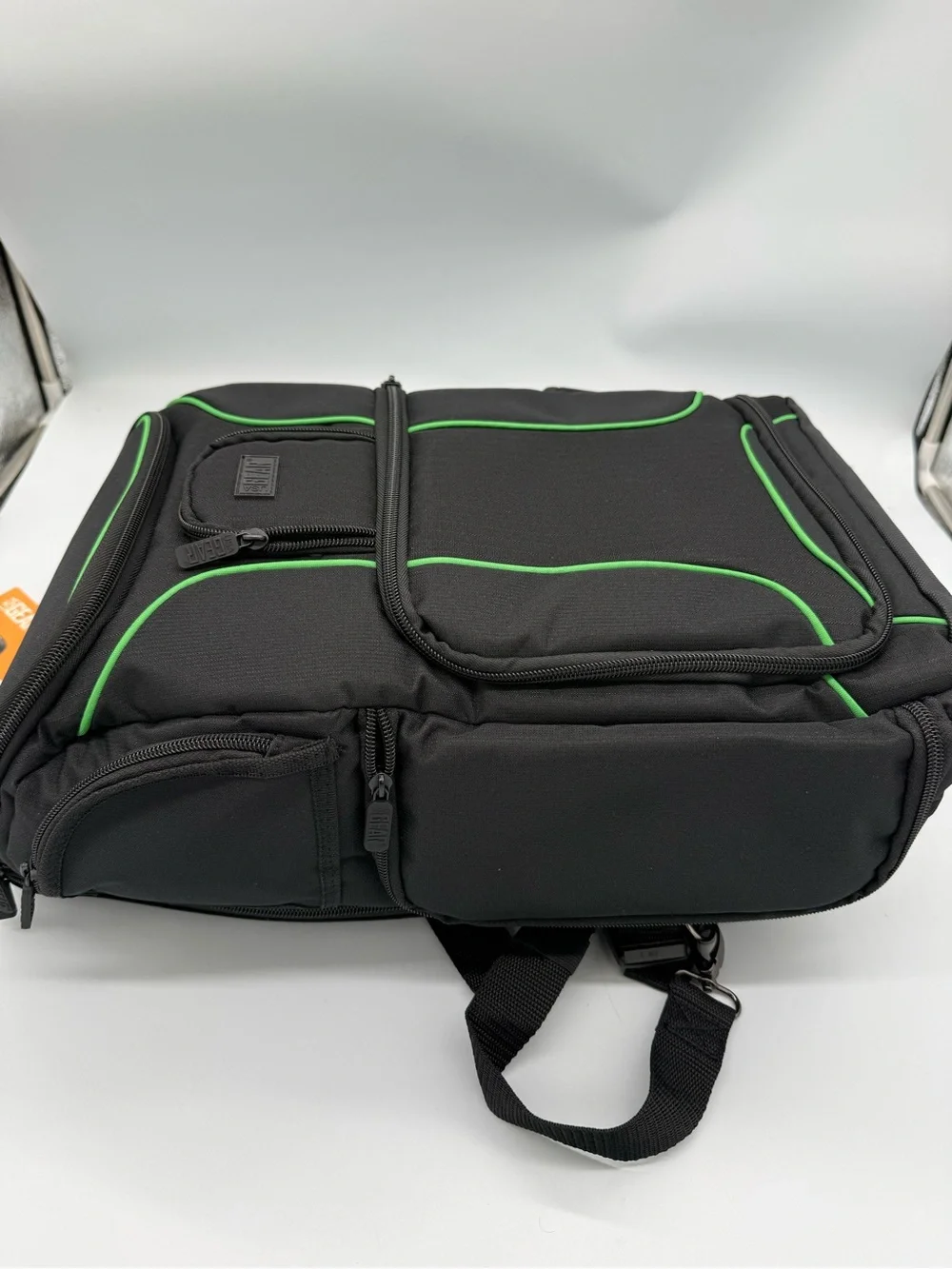 USA Gear Black and Green Magic the gathering backpack